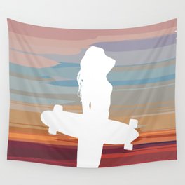 Summer Skate Wall Tapestry