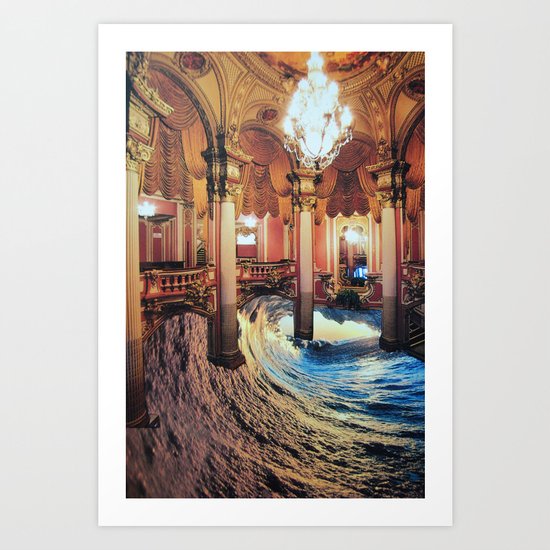 Grand Waveroom Art Print