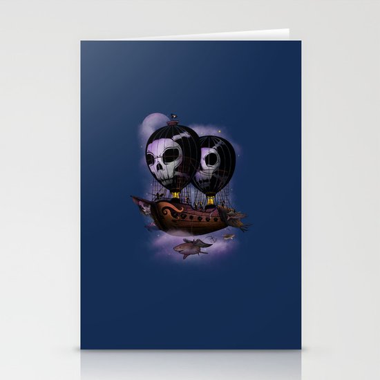 Hot Air Pirates Stationery Cards