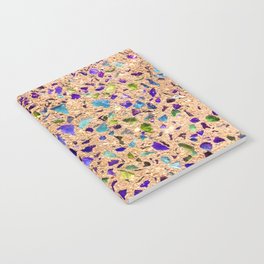 Sand and Sea Glass Notebook