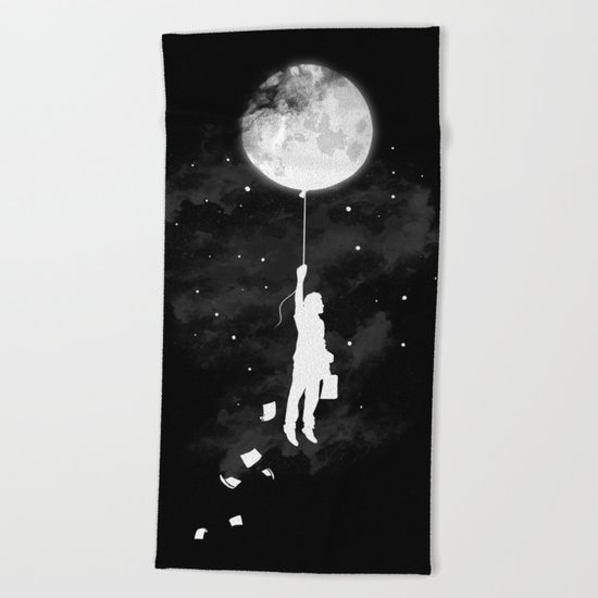 Midnight Traveler Beach Towel