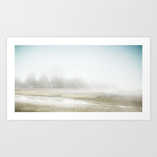 Mysterious Treeline Art Print