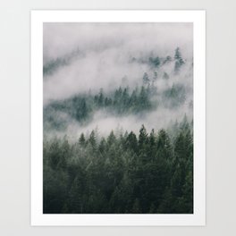 Holding the Fog Art Print