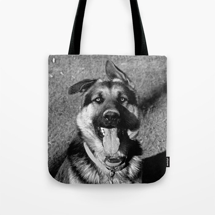 A Dog's Stunning Stare Tote Bag