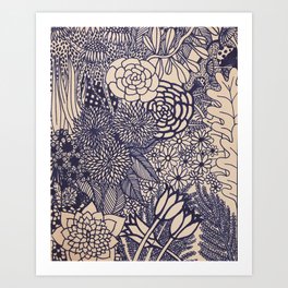 Floral Study Art Print