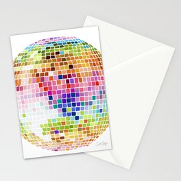 Disco Ball – Rainbow Stationery Card