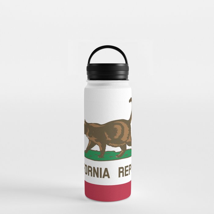 Cat-ifornia Republic Water Bottle