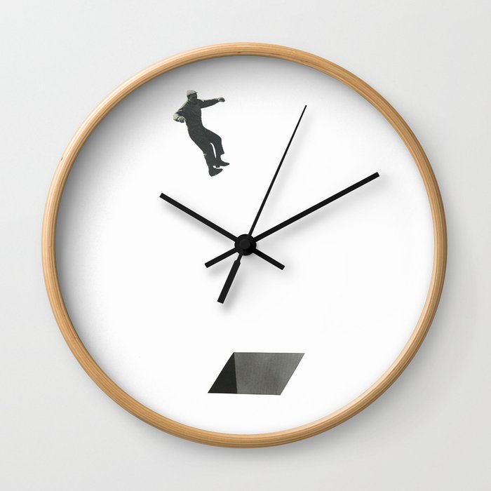 Falling Wall Clock