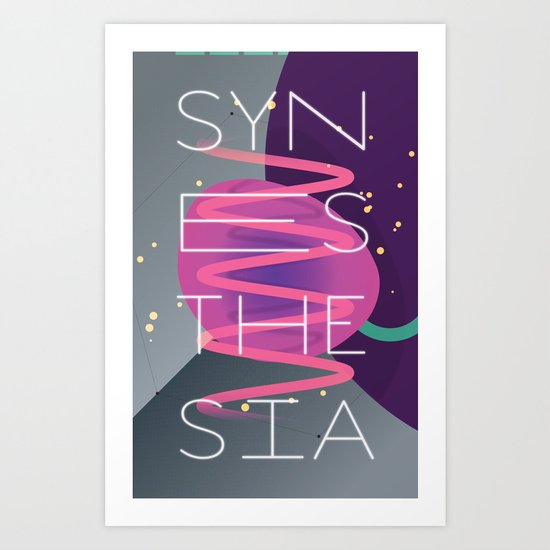 Synesthesia Art Print