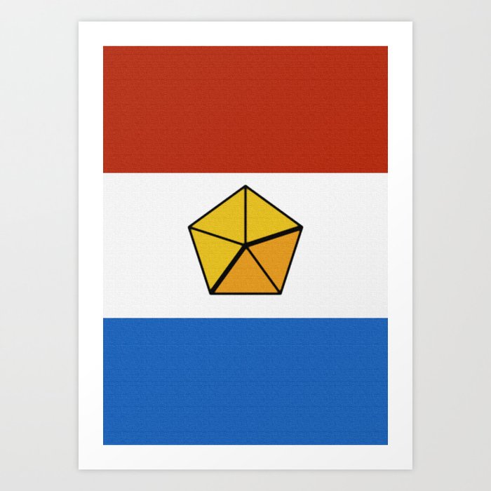 Free Planets Alliance Flag (Old) Art Print