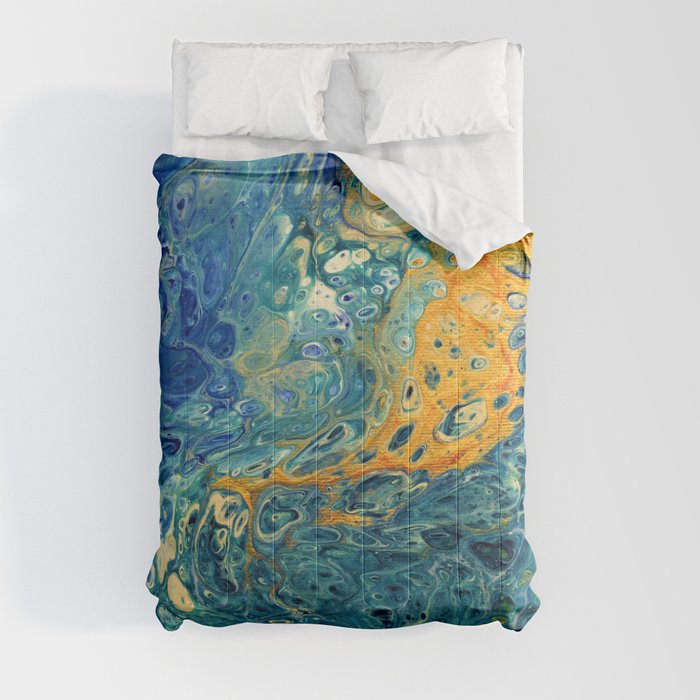 Golden Waves Comforter