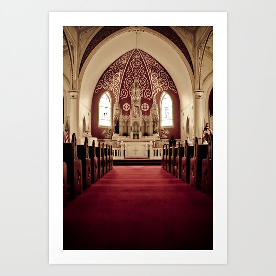 If I Fell On My Knees Art Print