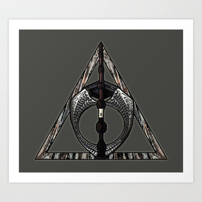 Master Of Death Art Print By Talesanura Society6