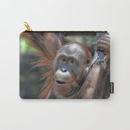 Orangutan Carry-All Pouch | Outdoor, Orangutan, Wild, Aurora, Animal, Orangutans, Color, Funnyorangutan, Photo, Zoo 