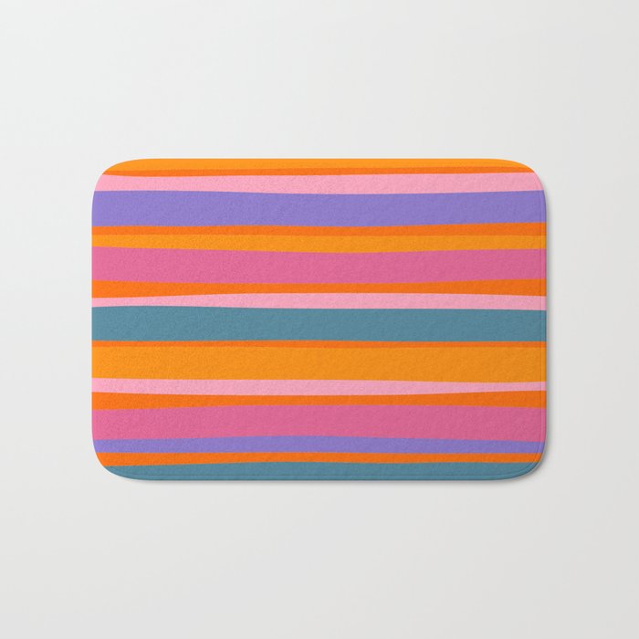 Cabana Stripes Bath Mat