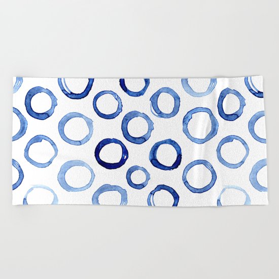 Watercolor vibes #2 Beach Towel