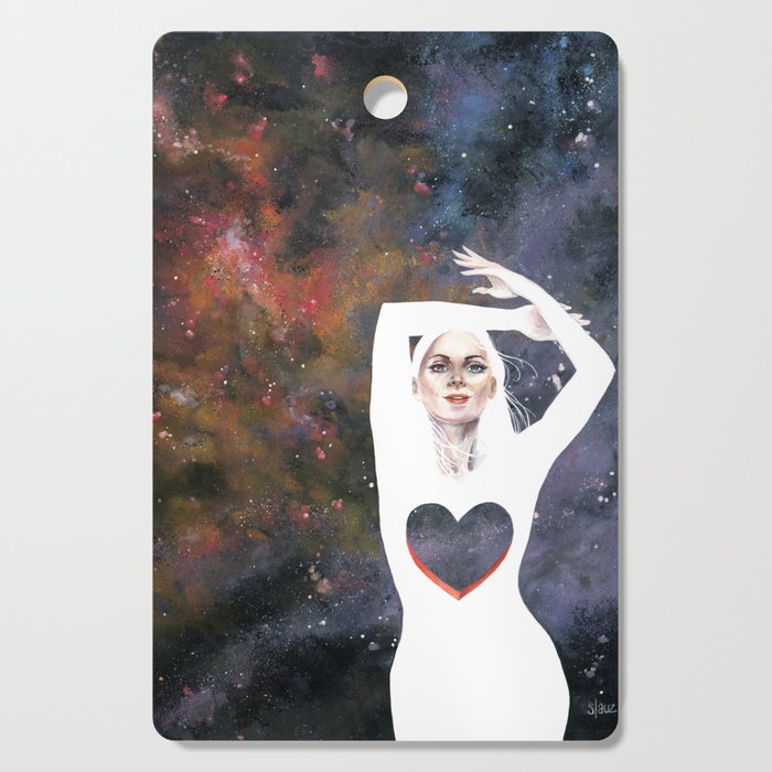 Love is infinite as the Cosmos Cutting Board