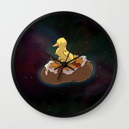 Space Duck Wall Clock