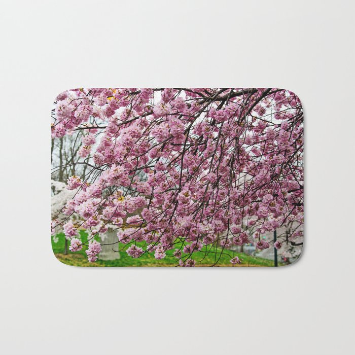 Happiness - Spring Blossoms Bath Mat