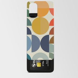 Luna Android Card Case | Minimalist, Curve, Graphicdesign, Bold, Geometric, Circle, Pattern, Contemporary, Simple, Modern 
