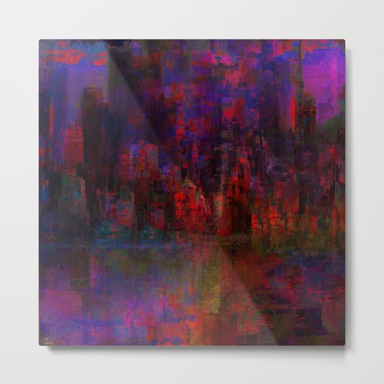 Rouge city Metal Print