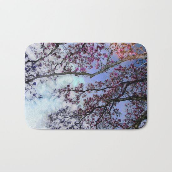 Cherry Blossoms II Bath Mat