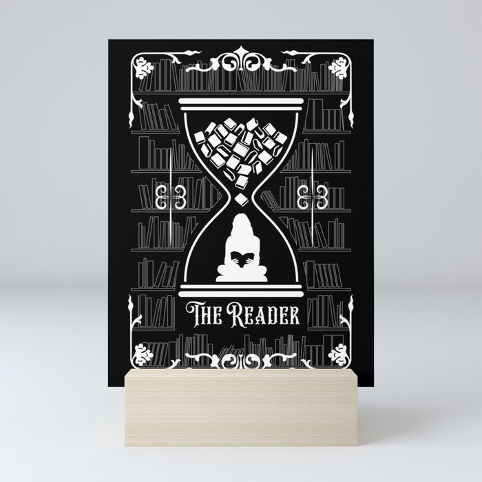 The Reader Tarot Card Mini Art Print