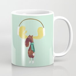 This moose is ready for winter Coffee Mug