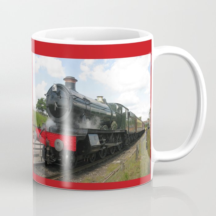 Vintage steam engine railway train Coffee Mug