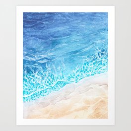 Beach Mood Art Print
