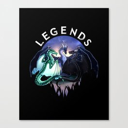 Wings of Fire - Legends Canvas Print