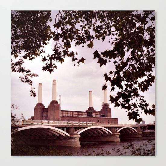 Pink Floyd Animal Canvas Print