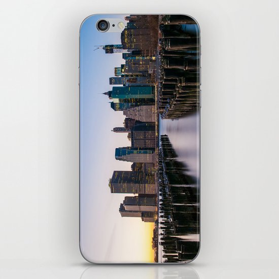 Sunset over Manhattan iPhone & iPod Skin