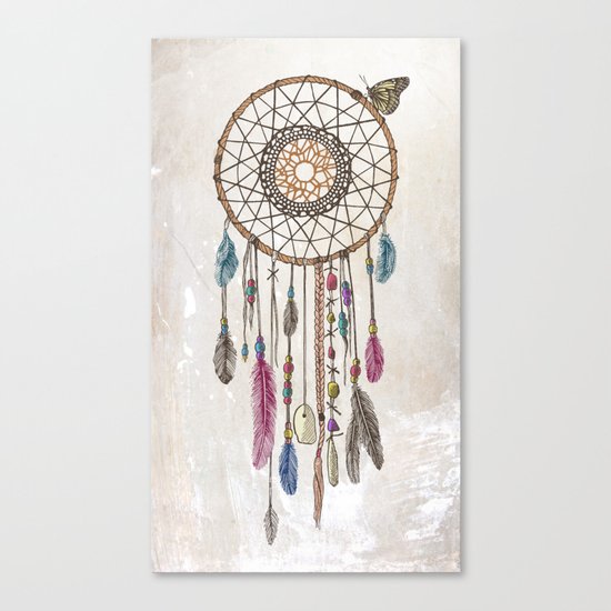 Lakota (Dream Catcher) Canvas Print