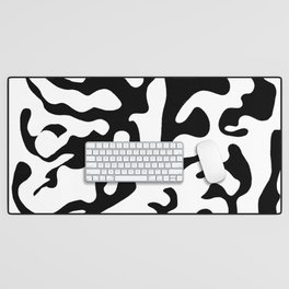 Abstraction in the style of Matisse 17- black and white Desk Mat