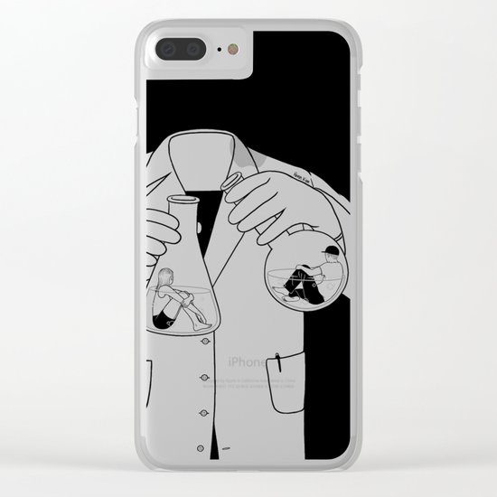 The Chemistry Between Us Clear iPhone Case
