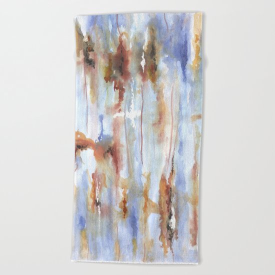 Дыхание осени Beach Towel
