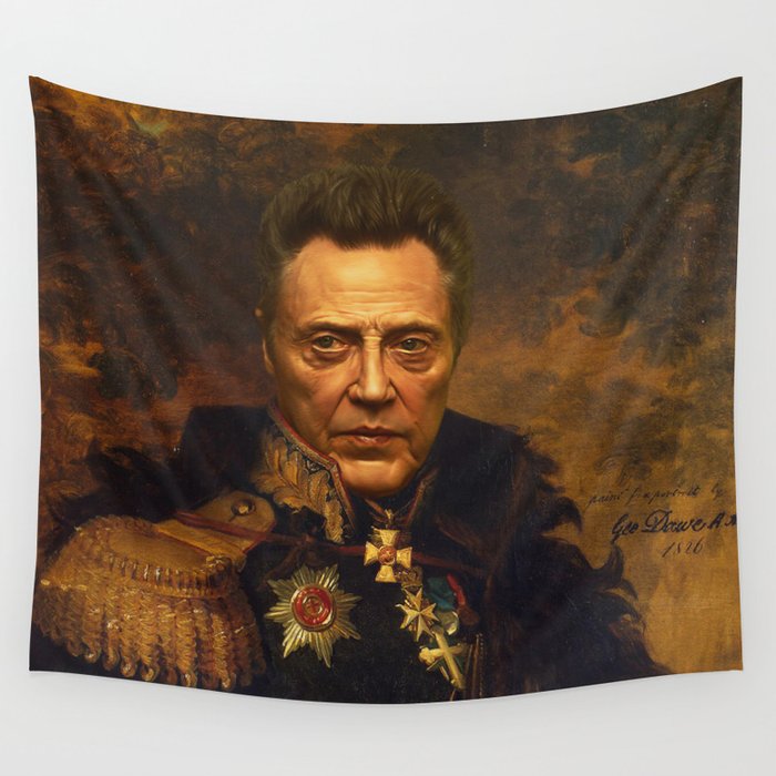 Christopher Walken - replaceface Wall Tapestry