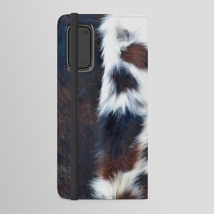 Luxury cowhide decorative print Android Wallet Case