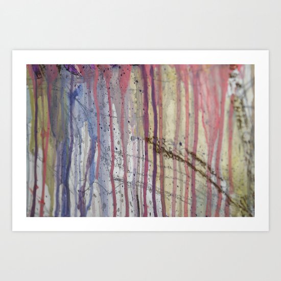 Dripping 2 Art Print