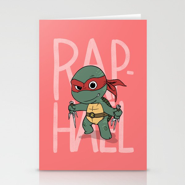 TMNT: Raphael (Cute & Dangerous) Stationery Cards