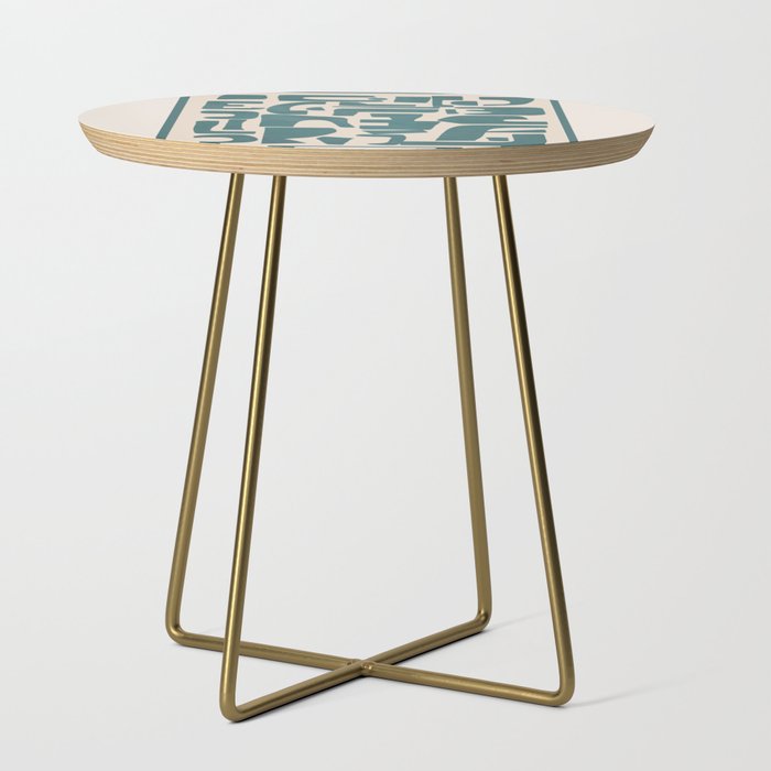 Organic Contemporary Modern Shapes 12 Side Table
