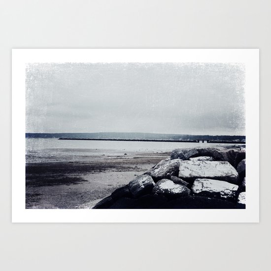 Winter Shore Art Print