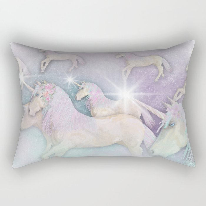 Unicorn Dreams Rectangular Pillow