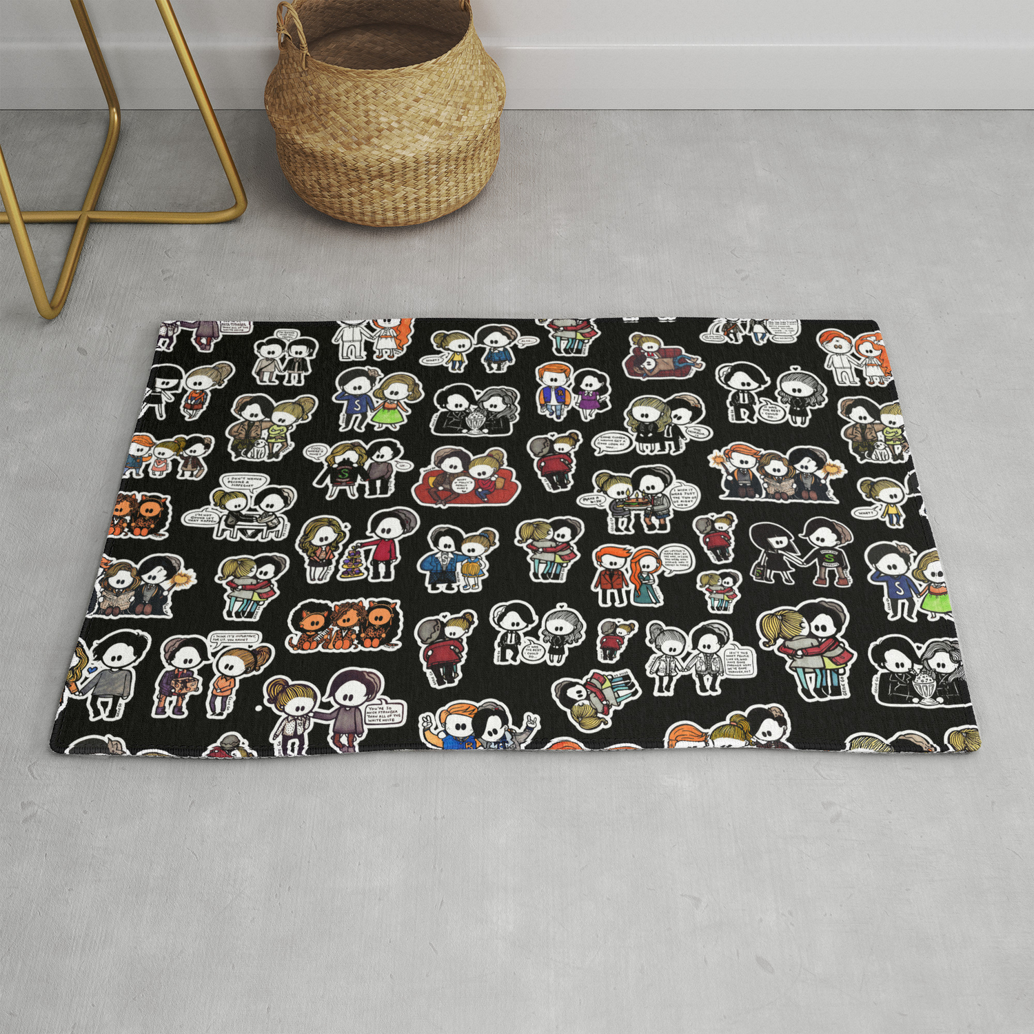 Gogenevievedolls Riverdale Dolls Print Rug By Gogenevieve Society6