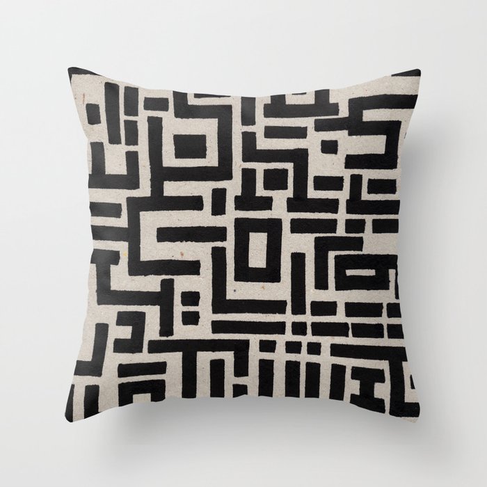 Trip Hop In The City Throw Pillow
