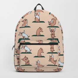 Chihuahua Yoga Backpack