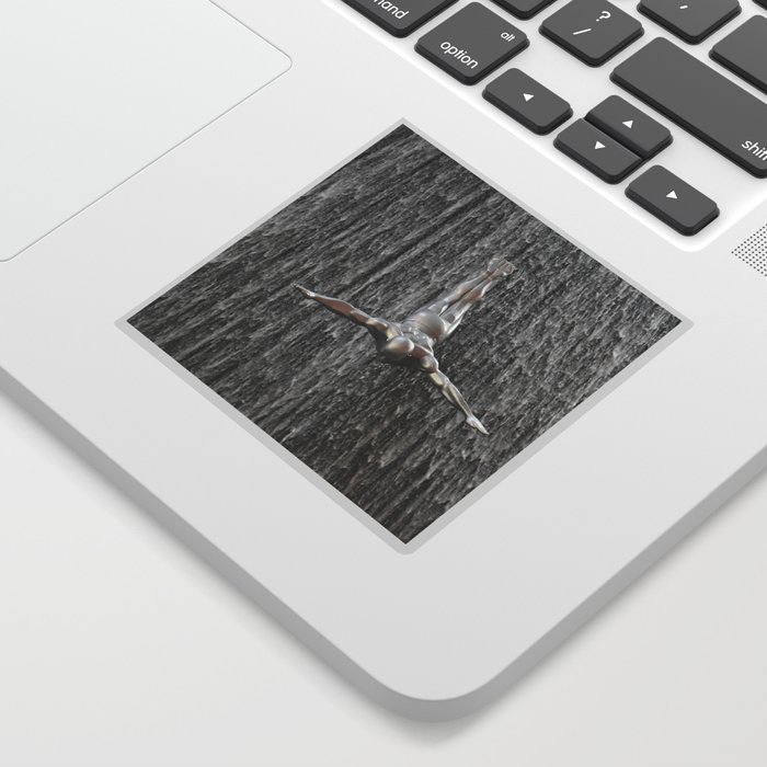 dubai mall waterwall stickerphilbyphotography | society6