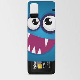 Blue Monster Android Card Case