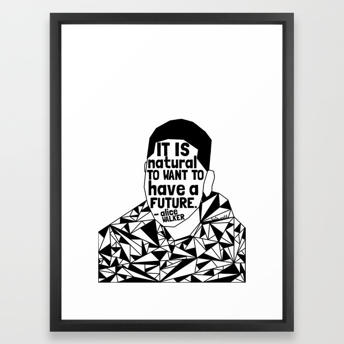 Tamir Rice - Black Lives Matter - Series - Black Voices Framed Art Print
